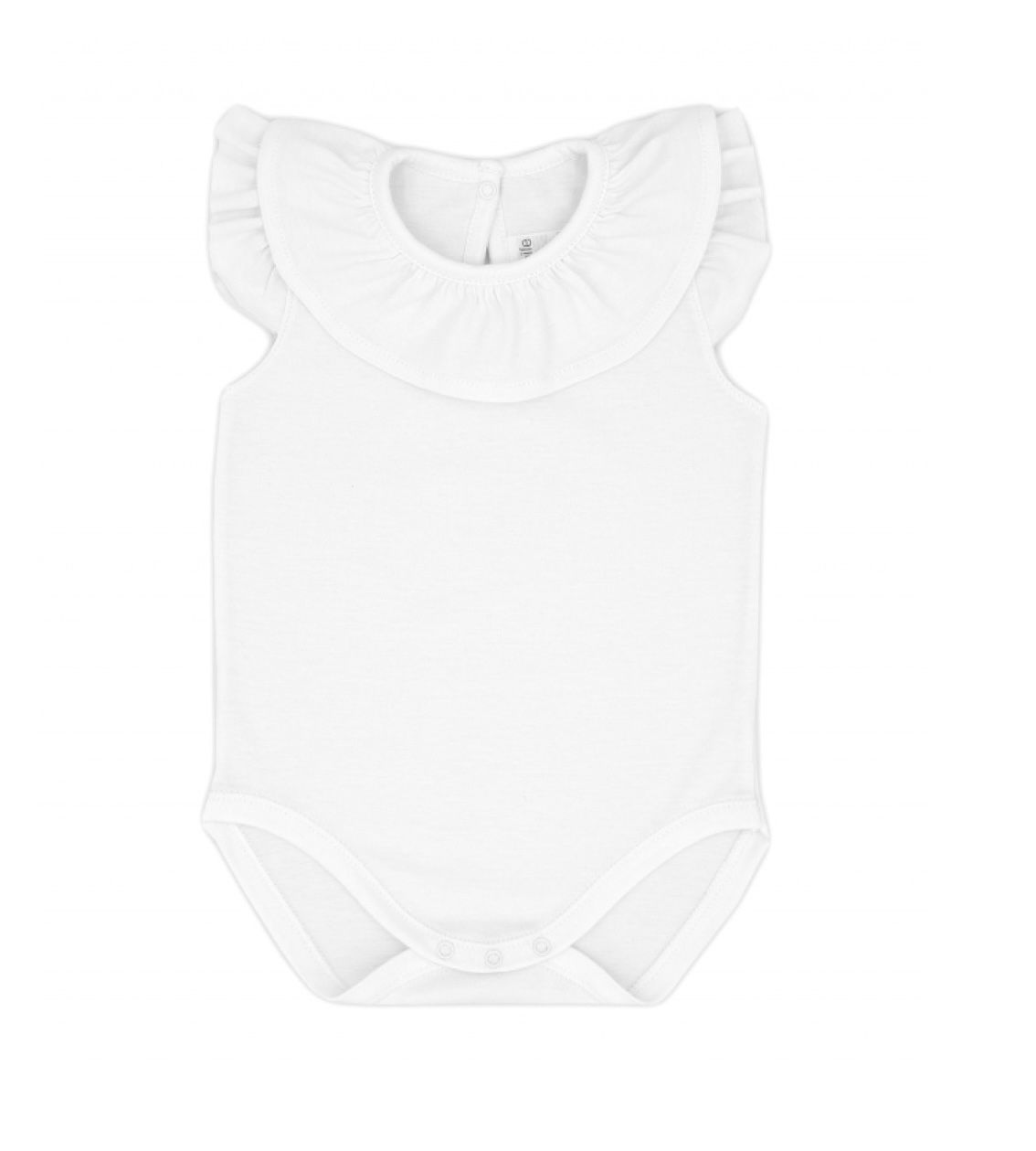 Rapife flounced sleeve bodysuit