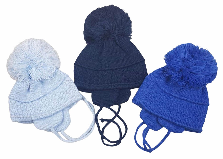 Pesci Kids pom hats