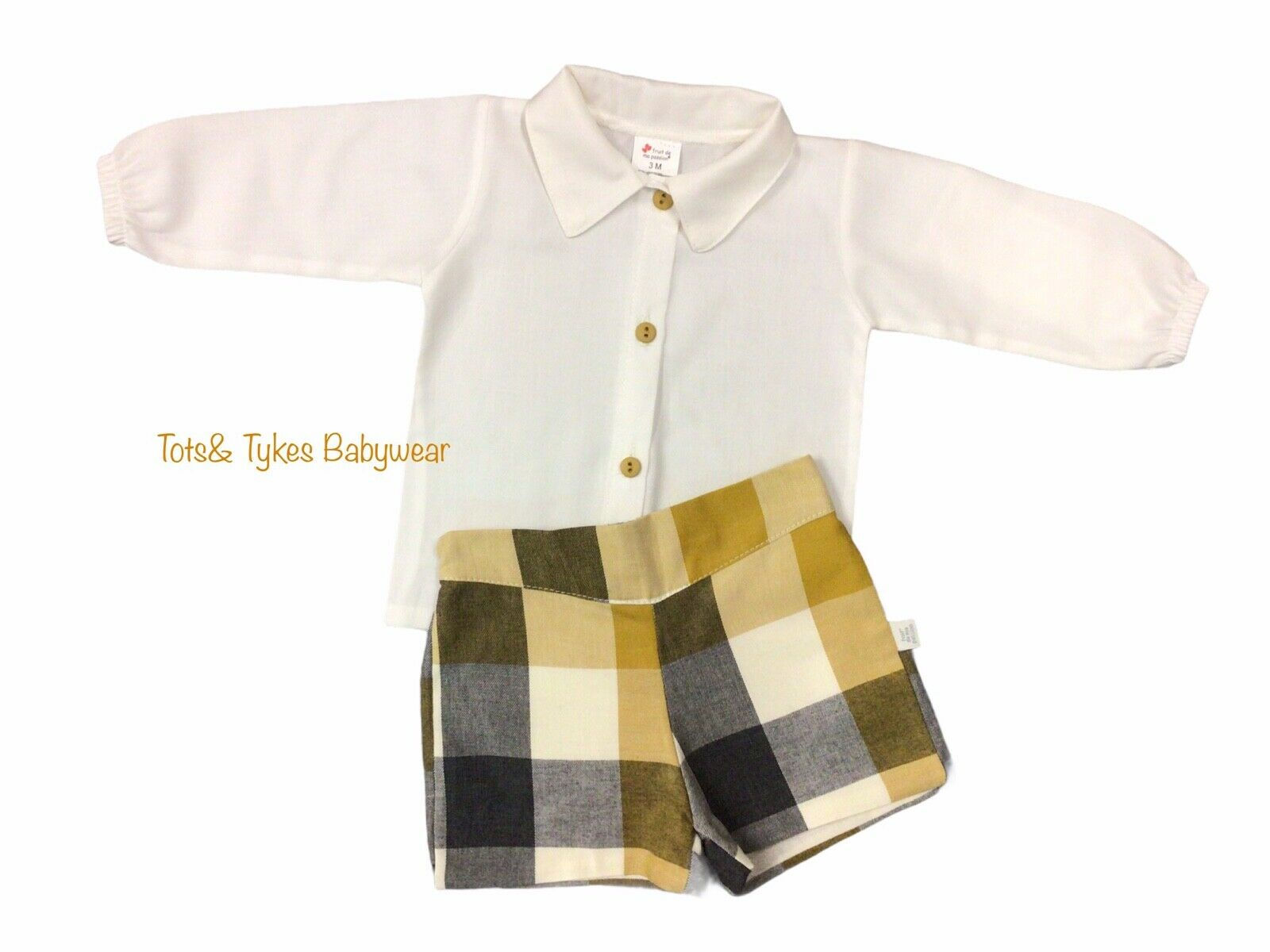 Boys Spanish shorts set