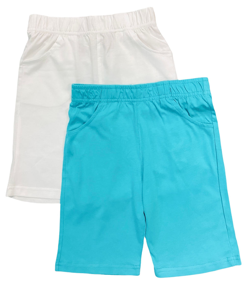 Cotton shorts with pockets