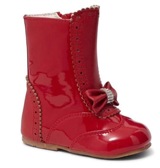 Sevva diamanté bow boots