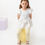 Thumbnail: Caramelo Kids sweet stripes legging set