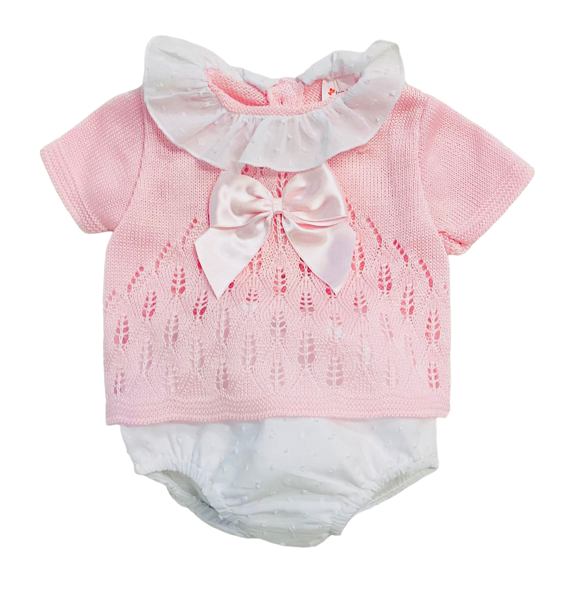 Bow shorts set