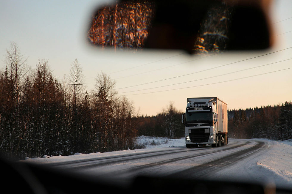 Securement of goods in road transport