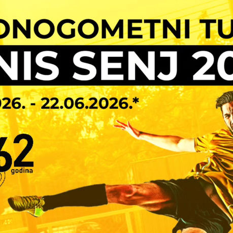 Otvorene prijave za 62. Malonogometni turnir "Tenis Senj 2026."