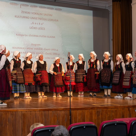 Održana 8. Smotra malih vokalnih sastava u Otočcu: Izabrani predstavnici za državnu razinu