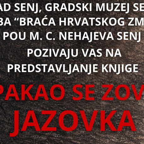 Predstavljanje knjige Mladena Kuke „Pakao se zove Jazovka“ u Domu kulture Senj