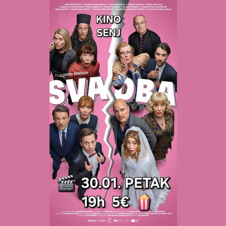 Zbog velikog interesa: Dodatna projekcija hit filma "Svadba"!