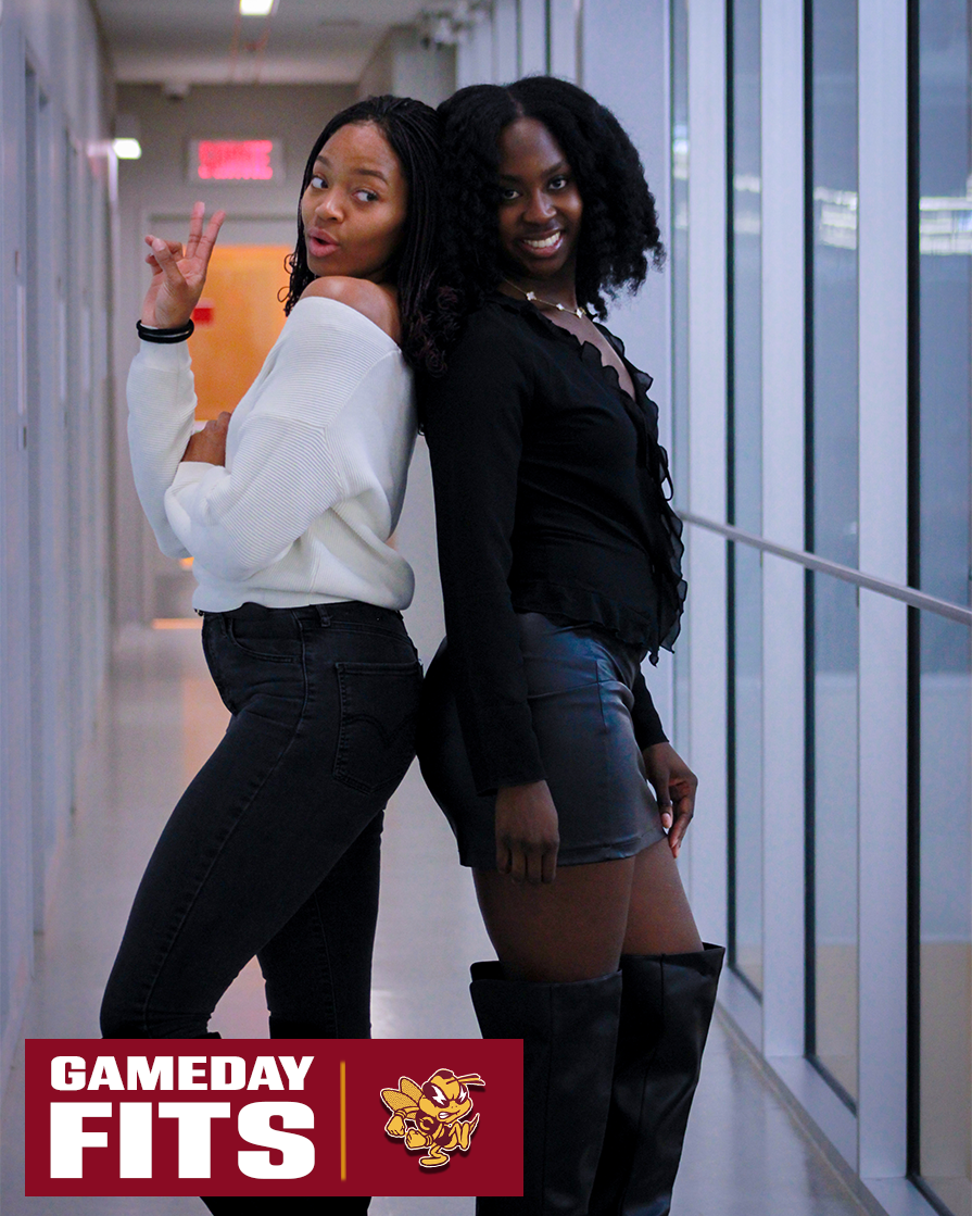 20251127 - Gameday Fits - Serena Tchida & Fabiola Lamour