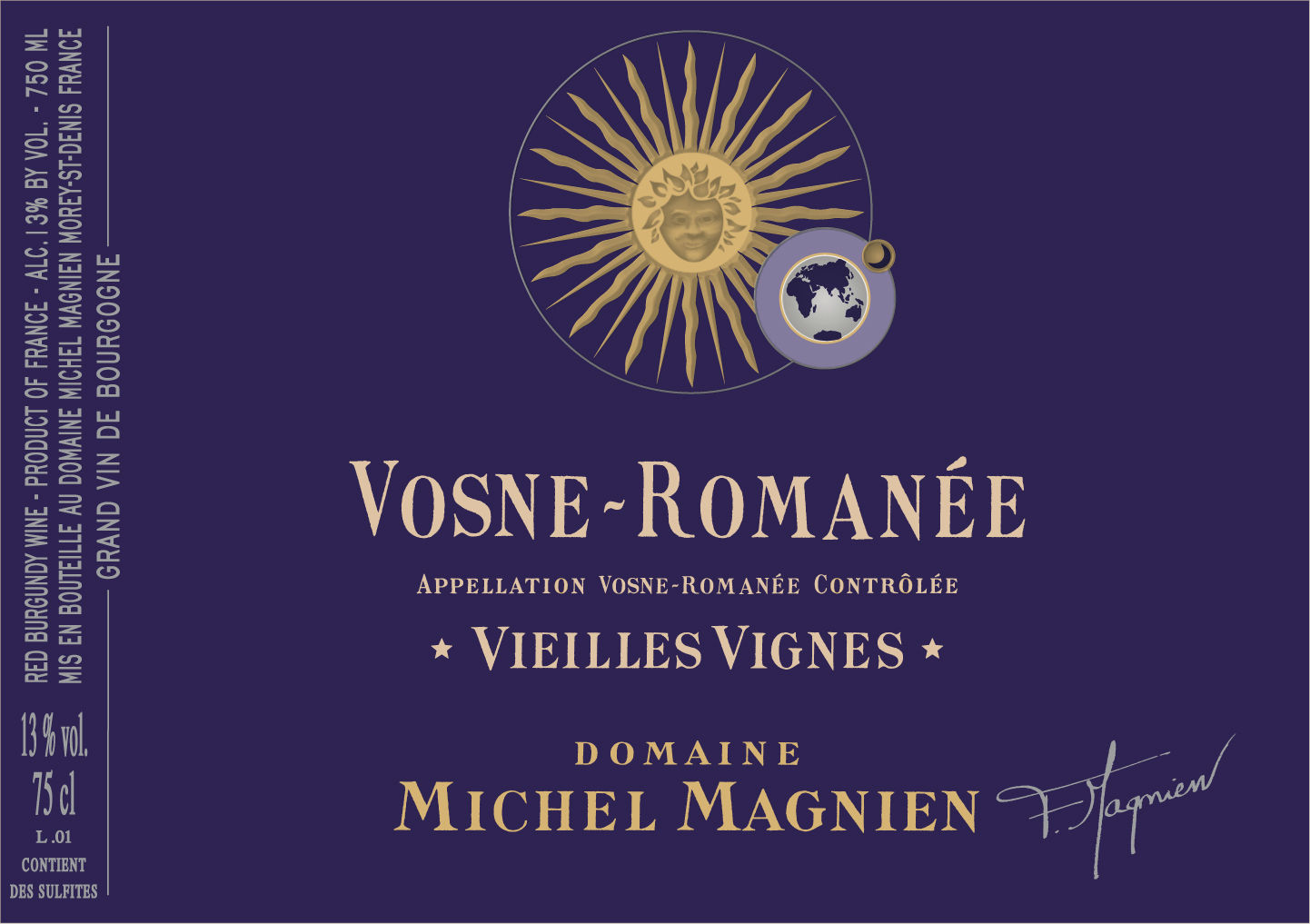 Domaine Michel Magnien "Vieilles Vignes" Vosne-Romanee, Burgundy, France