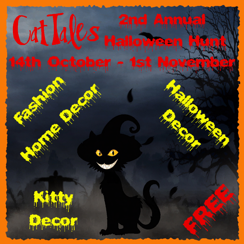 [Image: CatTales%20Second%20Halloween%20Hunt%20Poster.png]