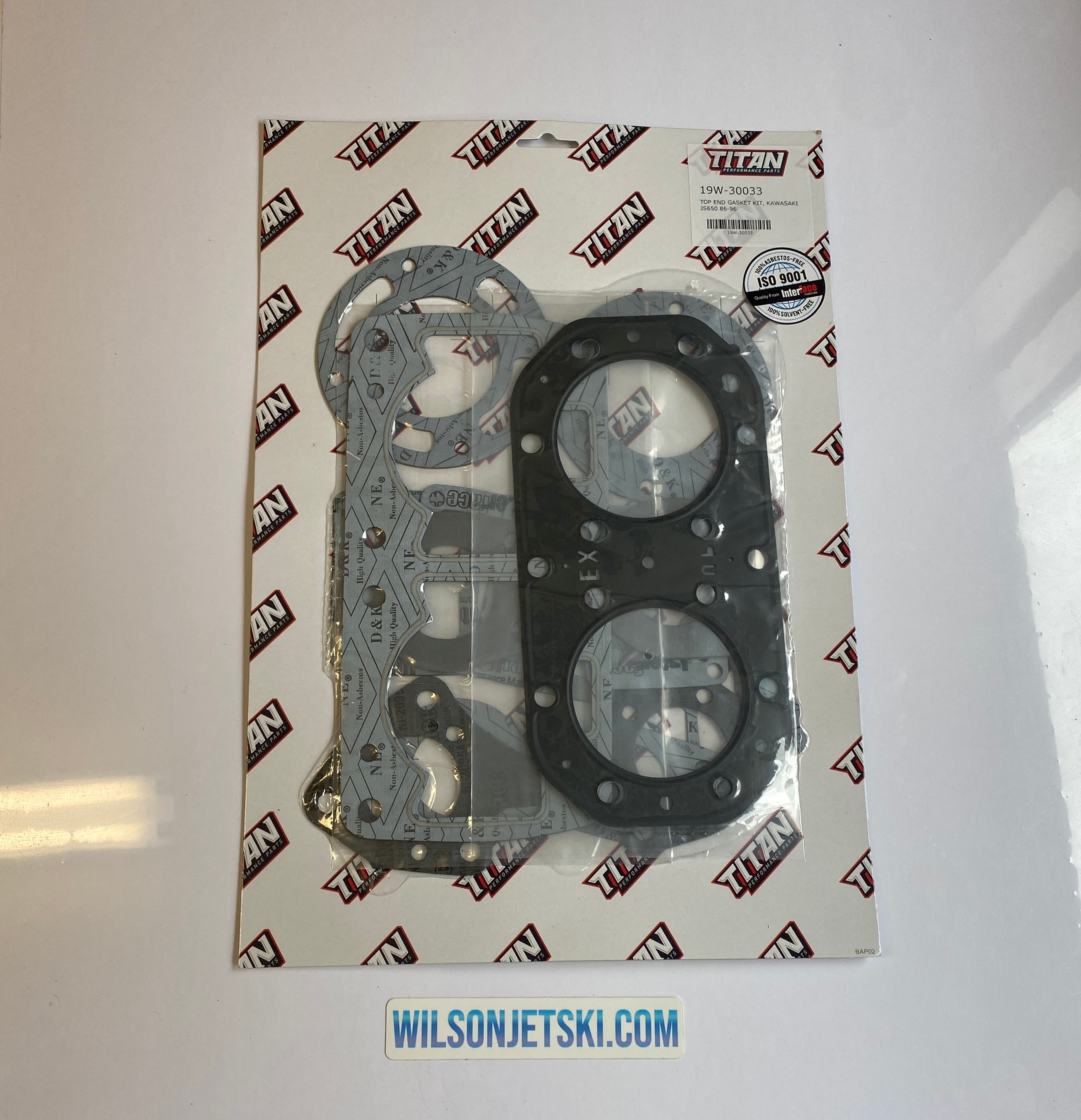 Kawasaki 650sx / X2 / TS Top End Gasket Kit 1986-1996