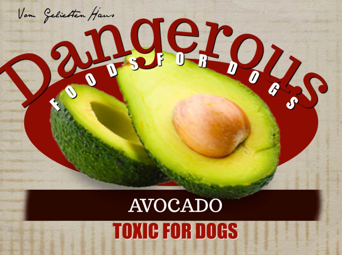 avocado toxic to dogs