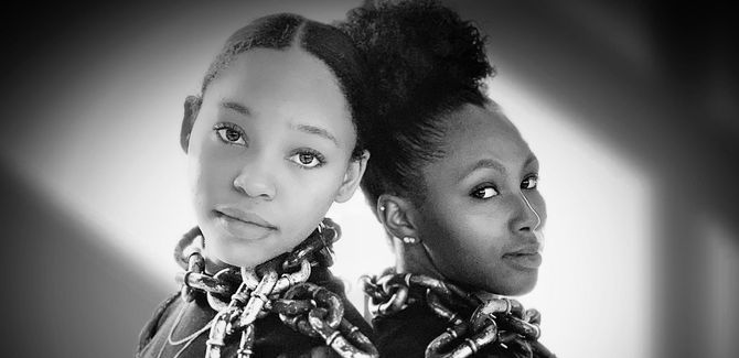DANCERS MAYAH AND MA'KAYLA