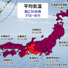 1カ月予報 7月中気温高い 高気圧強い状況