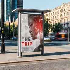 classic poster mockup