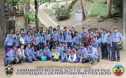 CAMPAMENTO REGIONAL AGUA DE DIOS2017