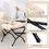 Thumbnail: Fabric Lazy Chair w/ Foldable Ottoman CH