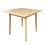 Thumbnail: Solid Wood Rectangular Dining Table, Natural (31.5"/80cm)