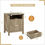 Thumbnail: Night Stand with Charging Station