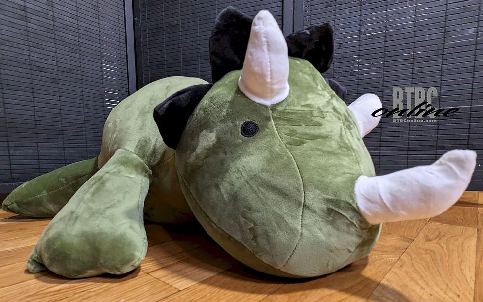 Thumbnail: 4-LB Weighted Dinosaur Stuffy