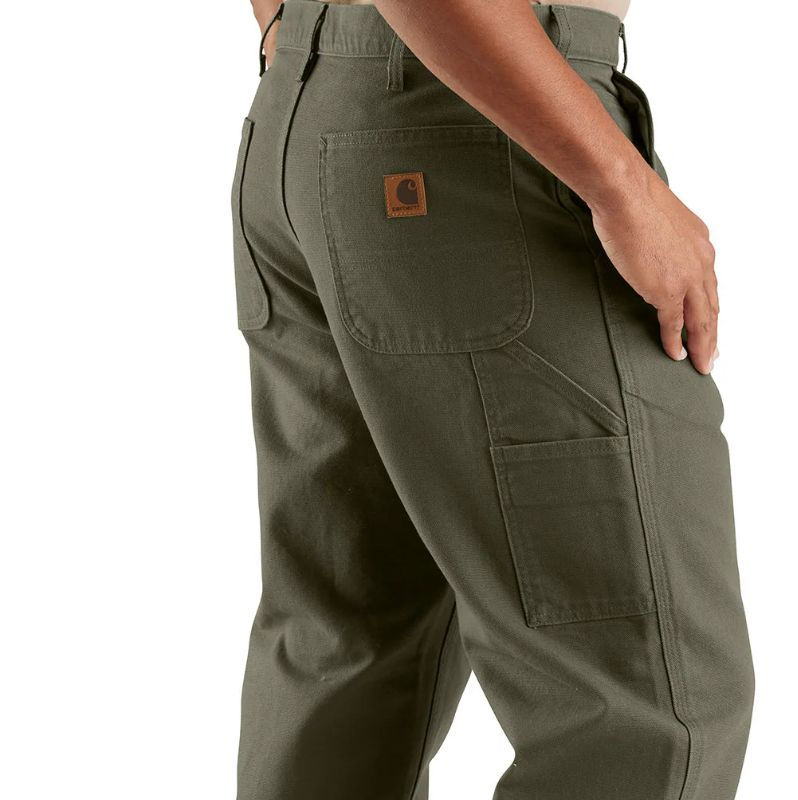 Thumbnail: Mens 36x32 Carhartt Utility Work Pant Loose Fit Washed Duck B11