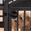 Thumbnail: 35x35x24" 4-Panel Pet Playpen with Door (Black)