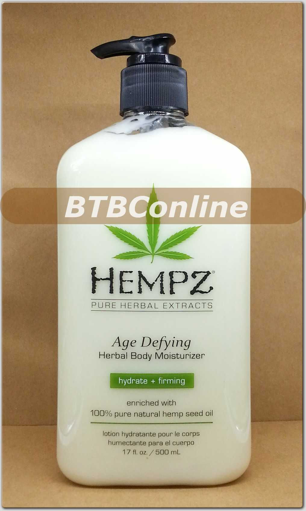 Age Defying Herbal Body Moisturizer *17oz Bottle