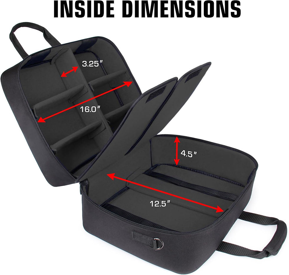 Thumbnail: USA Gear XL Magic The Gathering Deck Box Bag Travel Case