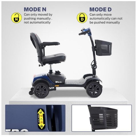 Thumbnail: Segmart M1 Lite Heavy Duty Mobility Scooter