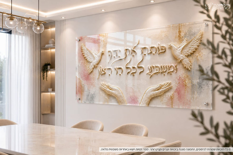 תמונה ממוזערת: שלט פותח את ידיך מזכוכית