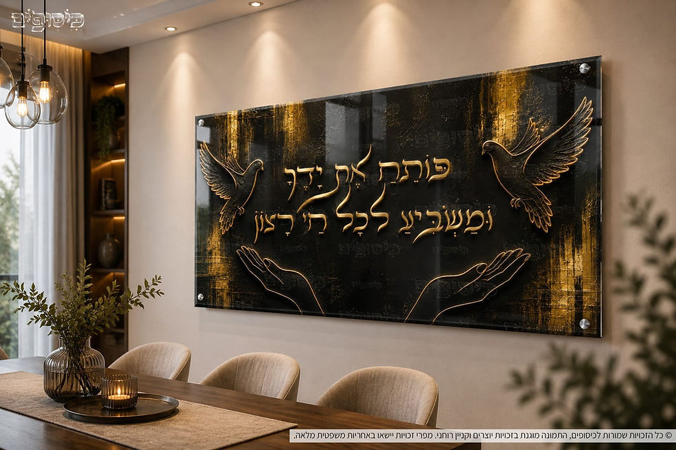 תמונה ממוזערת: שלט פותח את ידיך מזכוכית