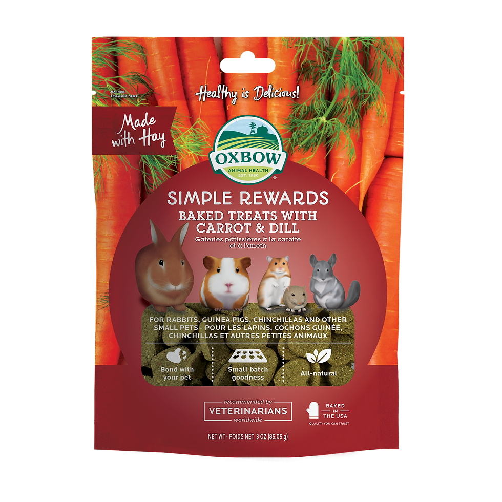 Simple Rewards Baked Treats with Carrot & Dill