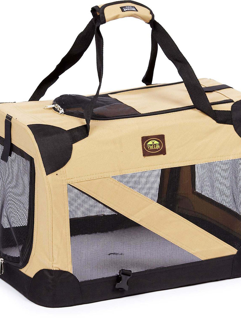 Thumbnail: Folding Zippered 360 Vista View House Pet Crate