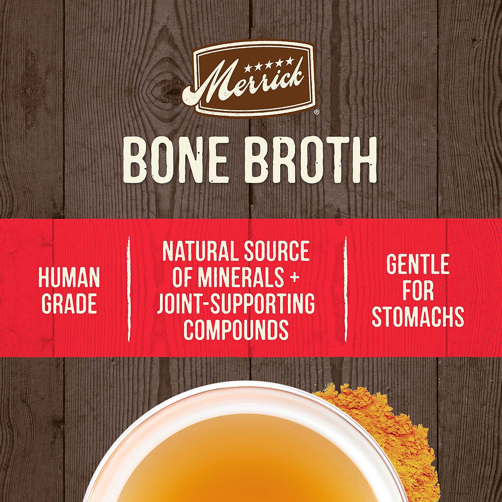 Thumbnail: Merrick Bone Broth Chicken Dog Food, Case of 10, 16 oz each
