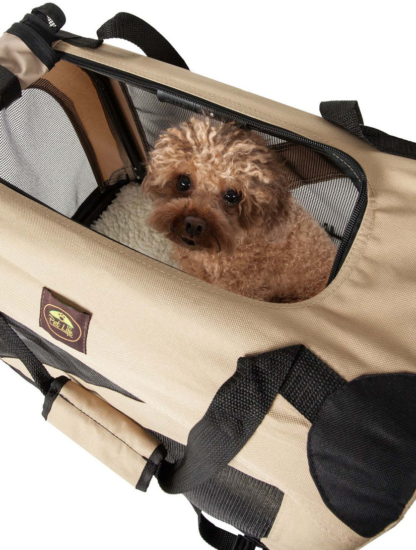 Thumbnail: Folding Zippered 360 Vista View House Pet Crate