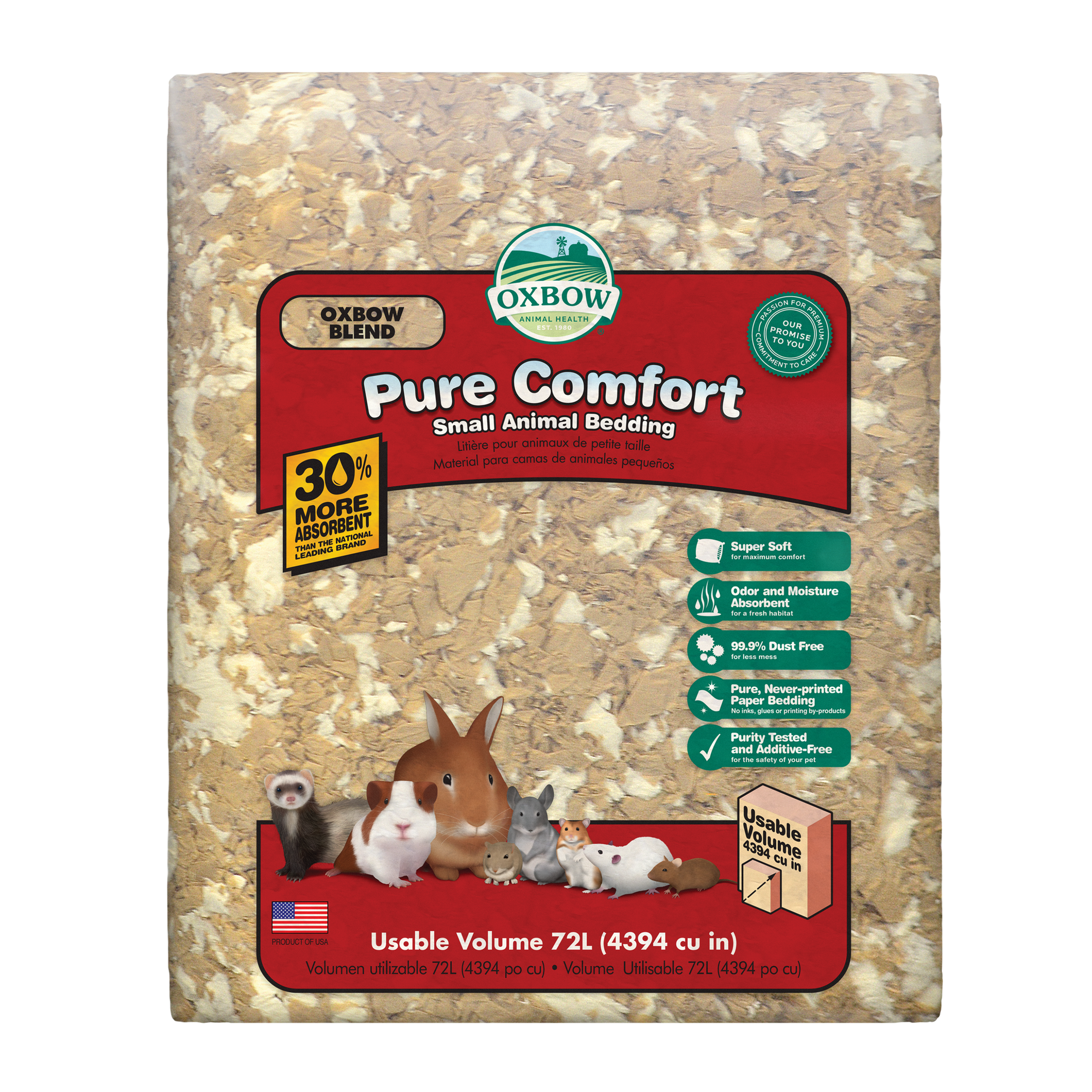Pure Comfort Oxbow Blend Bedding - 72L (4394 cu in)
