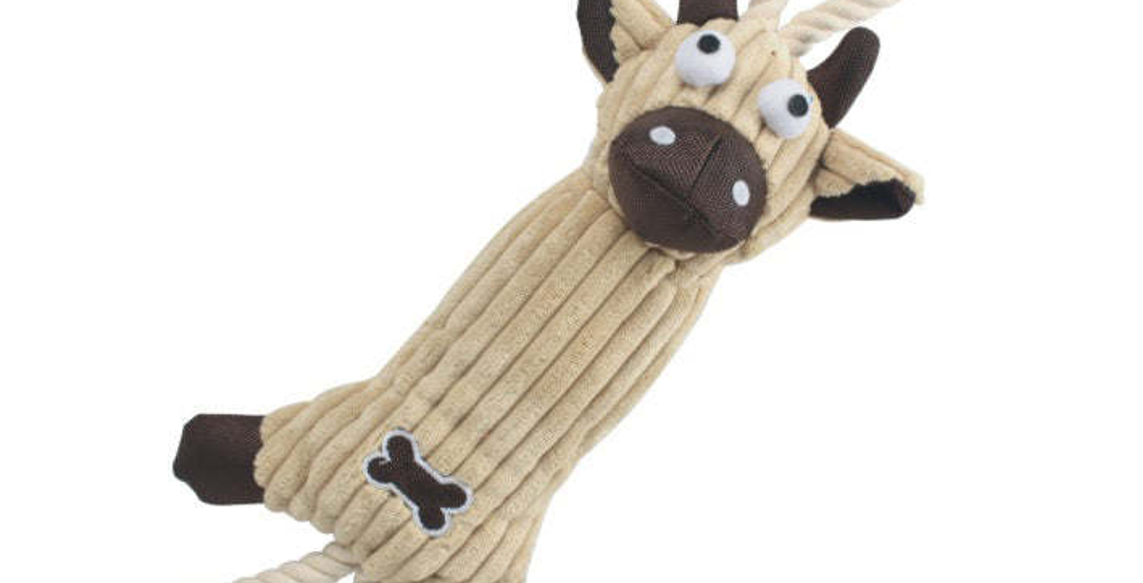 Jute And Rope Plush Cow - Pet Toy
