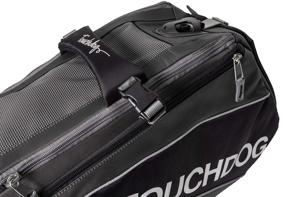 Thumbnail: Touchdog Modern-Glide Airline Approved Water-Resistant Dog Carrier