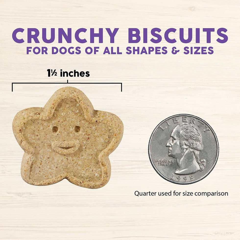 Thumbnail: Wag More Bark Less Grain-Free Oven Baked Assorted Flavors Biscuits 14oz Box