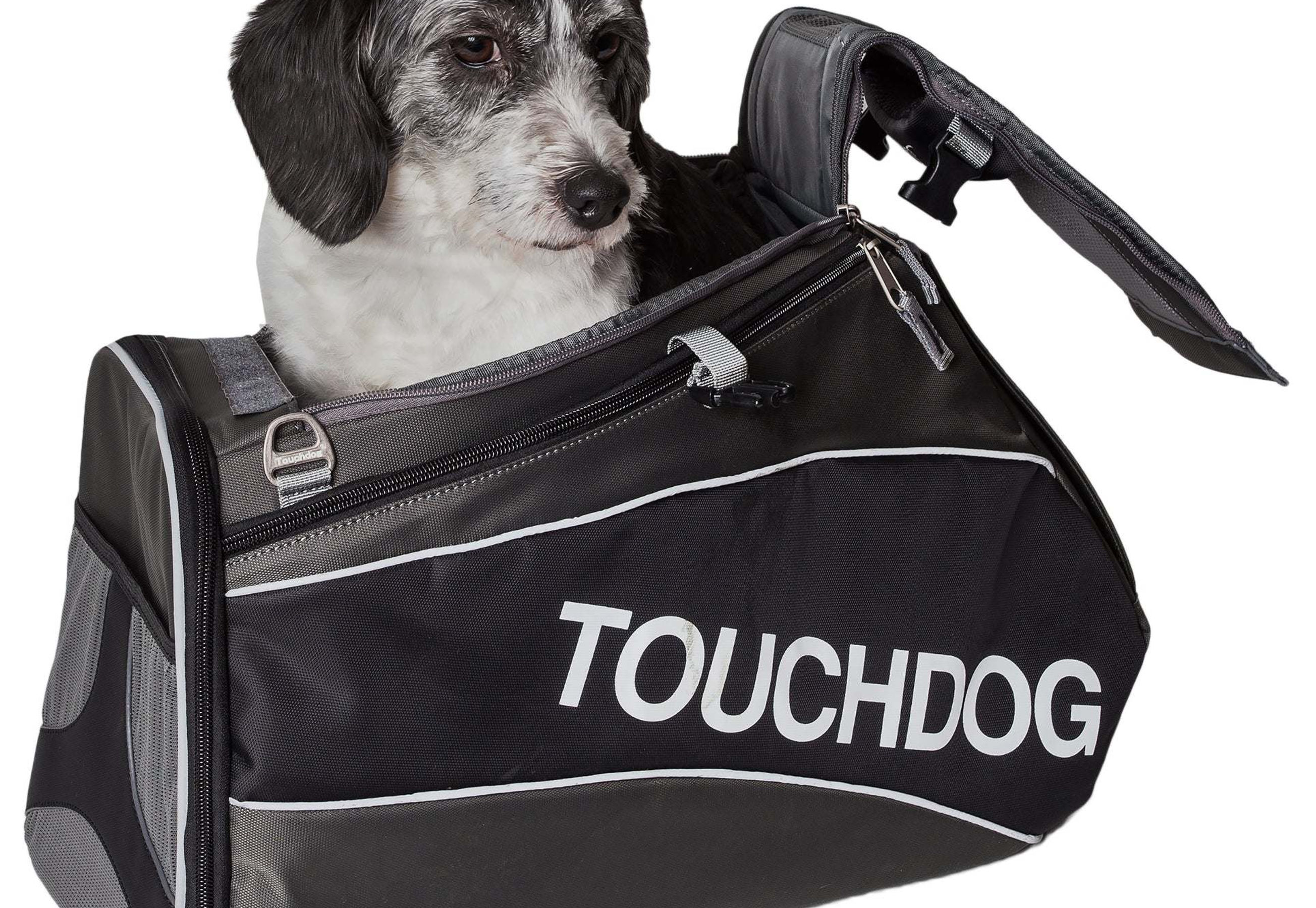 Touchdog Modern-Glide Airline Approved Water-Resistant Dog Carrier