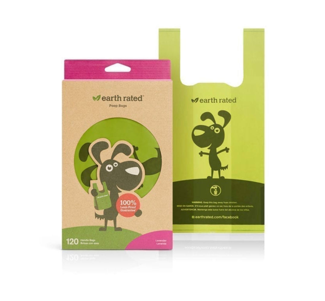 120 Earth Rated Easy-Tie Handle Bags - Lavender Scented