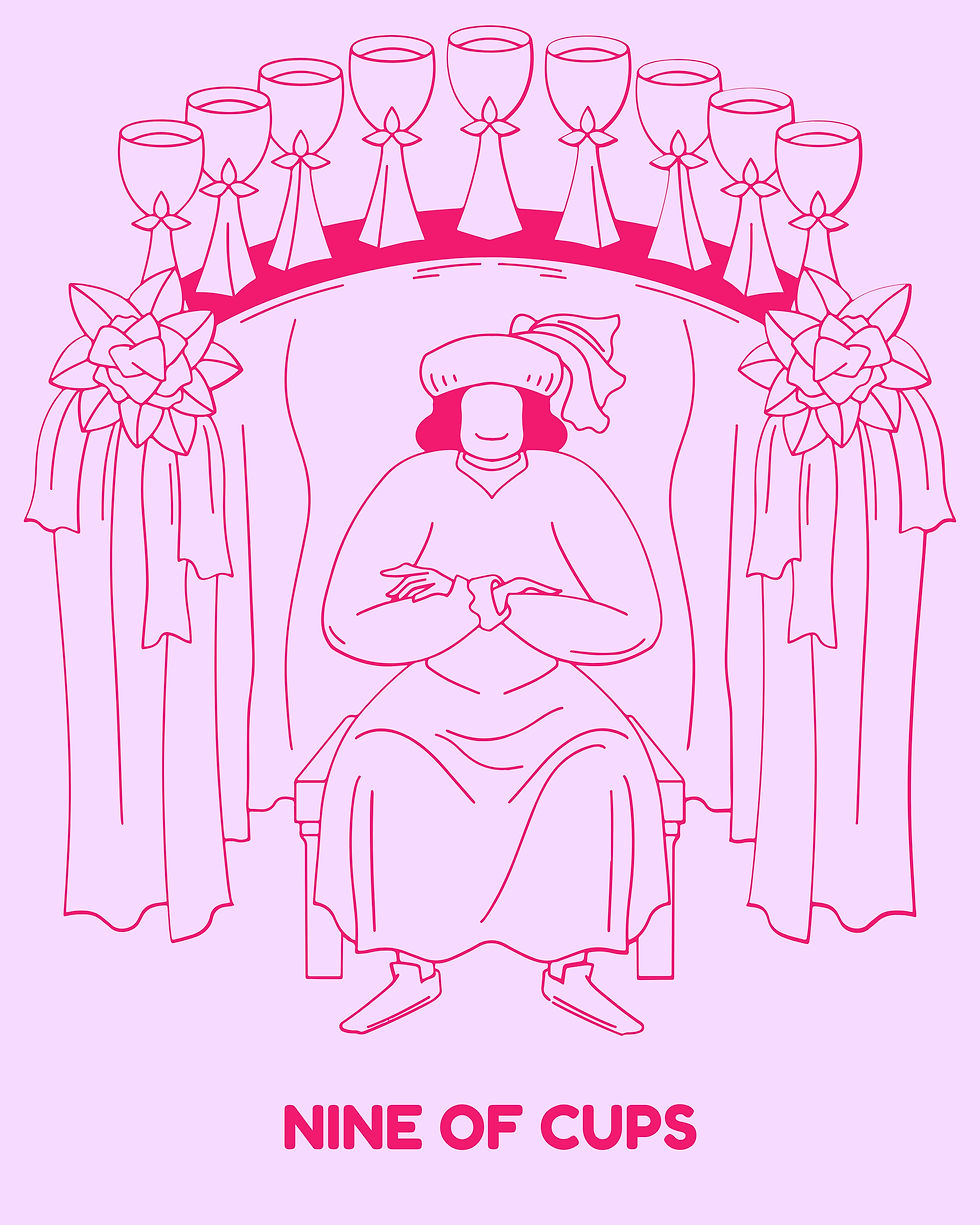 The Tarot deck says, "no more keeping secrets, darling!"