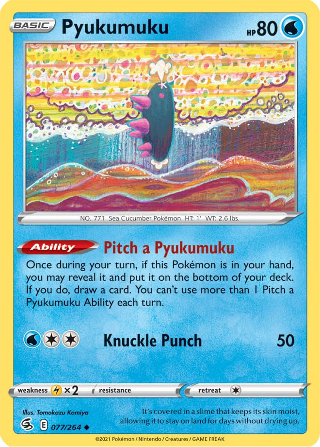 077/264 - Pyukumuku - Common - Fusion Strike
