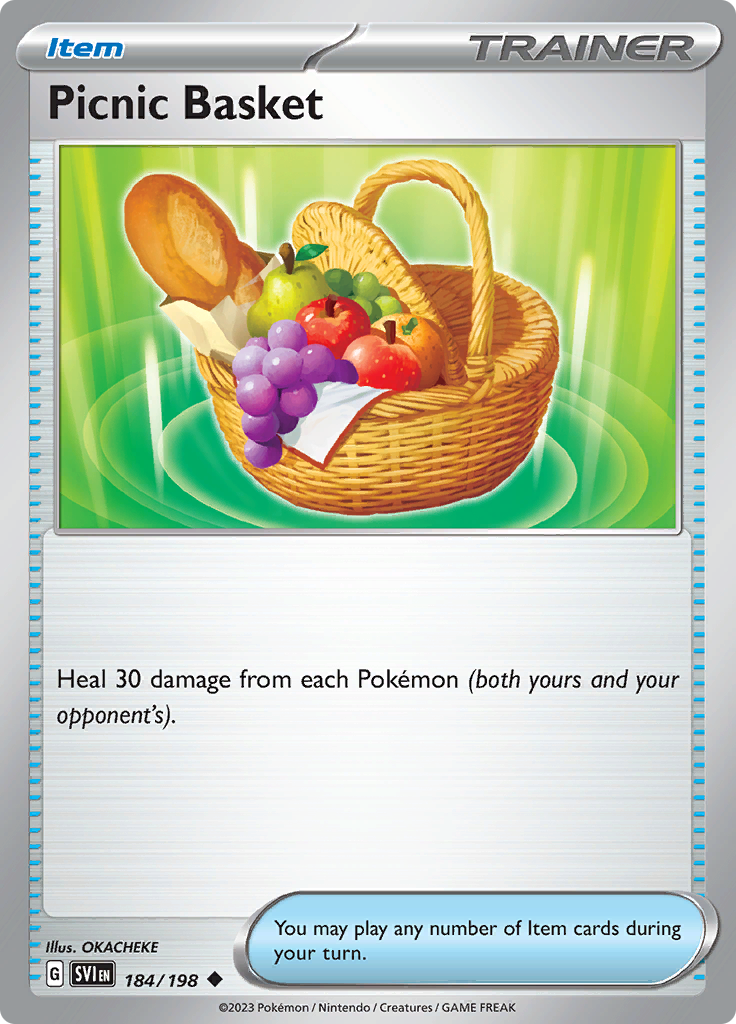 184/198 - Picnic Basket - Uncommon - Scarlet & Violet
