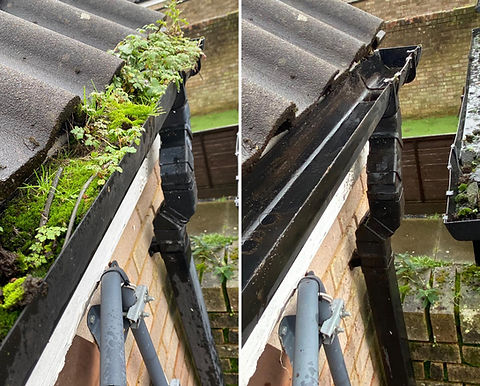 Gutter clean