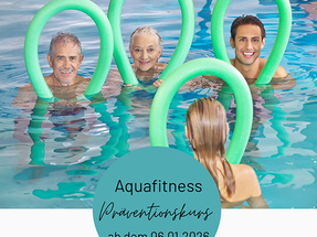 Neuer Aquafitness-Präventionskurs im aqua vitalis ab dem 06.01.26