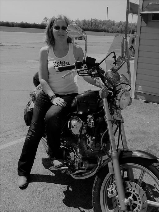 Ride for Sight Rider High Miler Sandy Massel