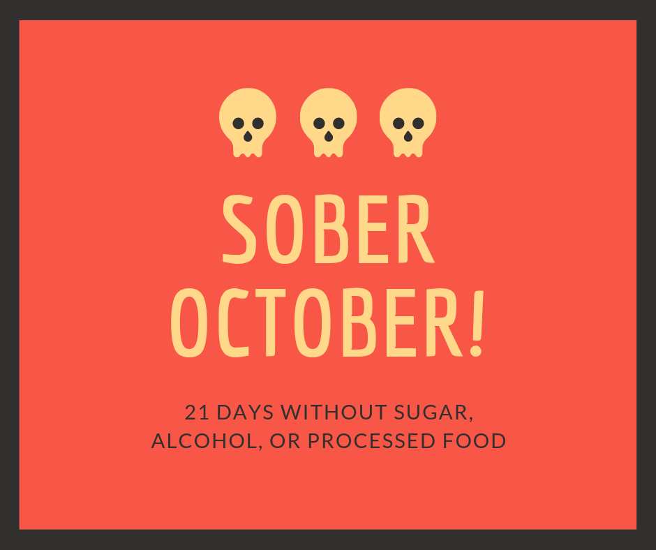 Sober October 2019