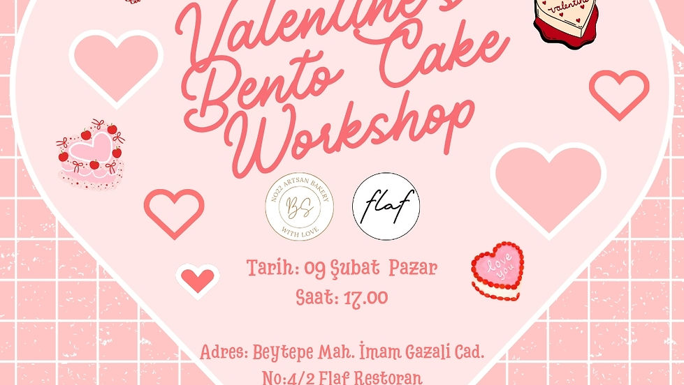 Valentine's Bento Cake Workshop